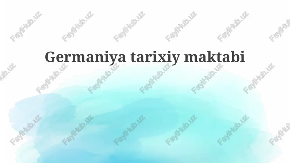 germaniyatarixiymaktabi — PPTX