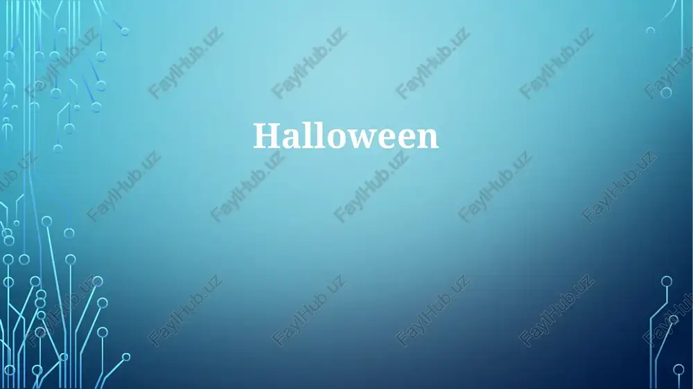 halloween traditions around the world — PPTX