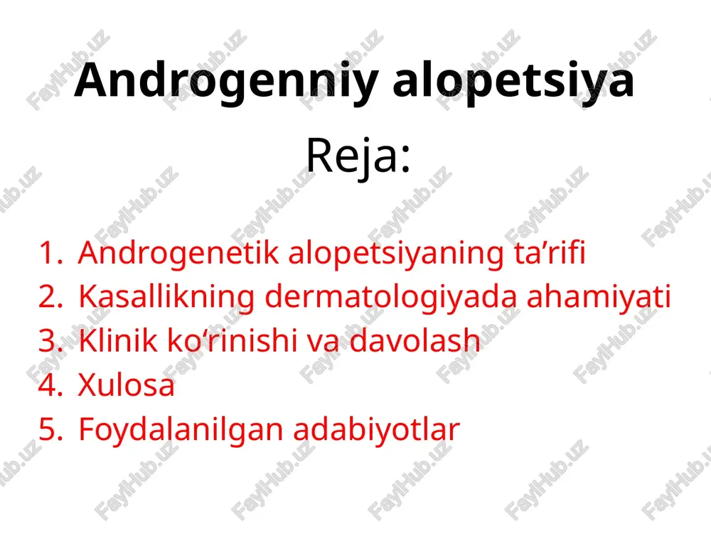 androgenniyalopetsiya — PPTX