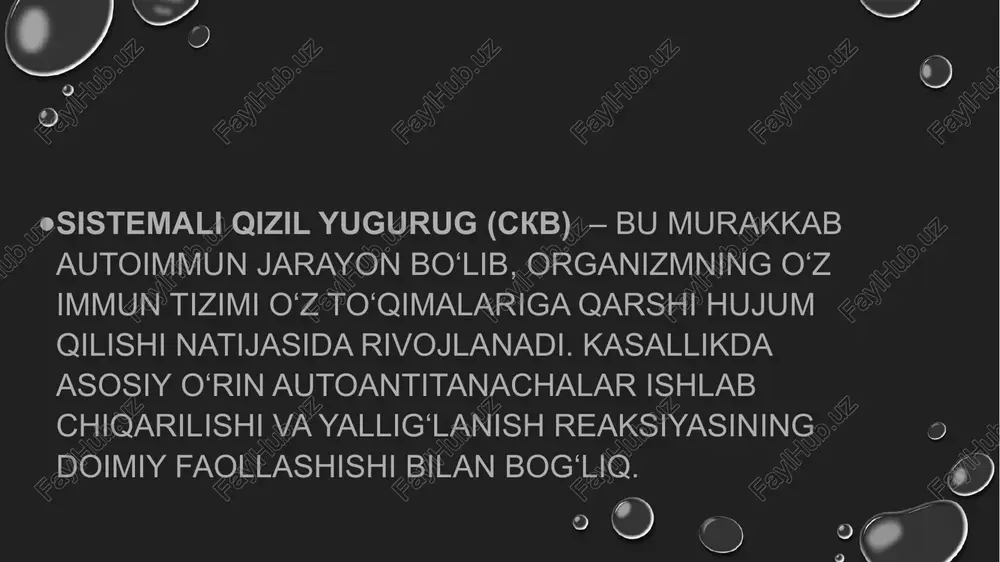 sistemali qizil yugurug — PPTX