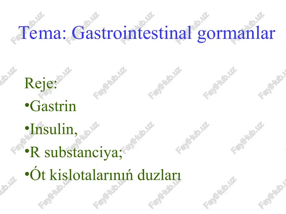 gastrit gormanlar — PPT