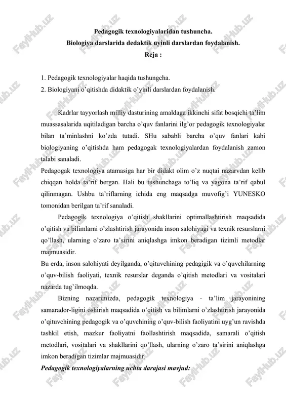 kadrlar tayyorlash milliy dasturi — DOC