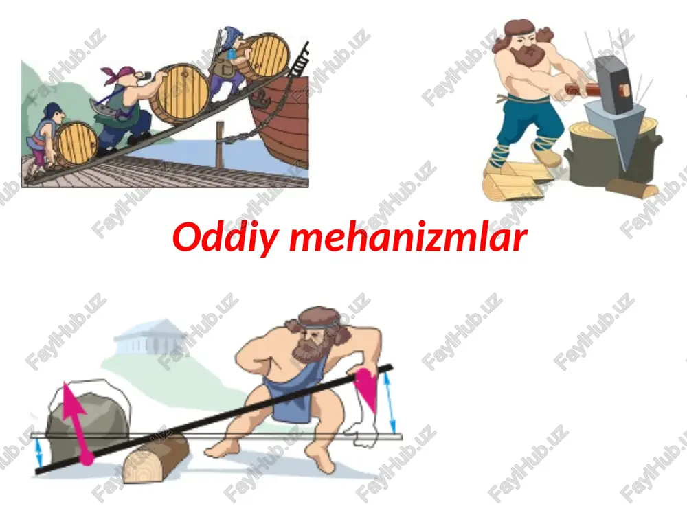 oddiymehanizmlar — PPTX