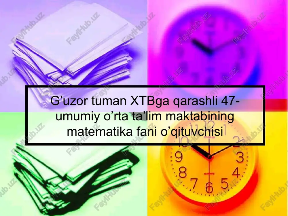 mathematics: ikkilangan burchakning sinusi, kosinusi. — PPTX