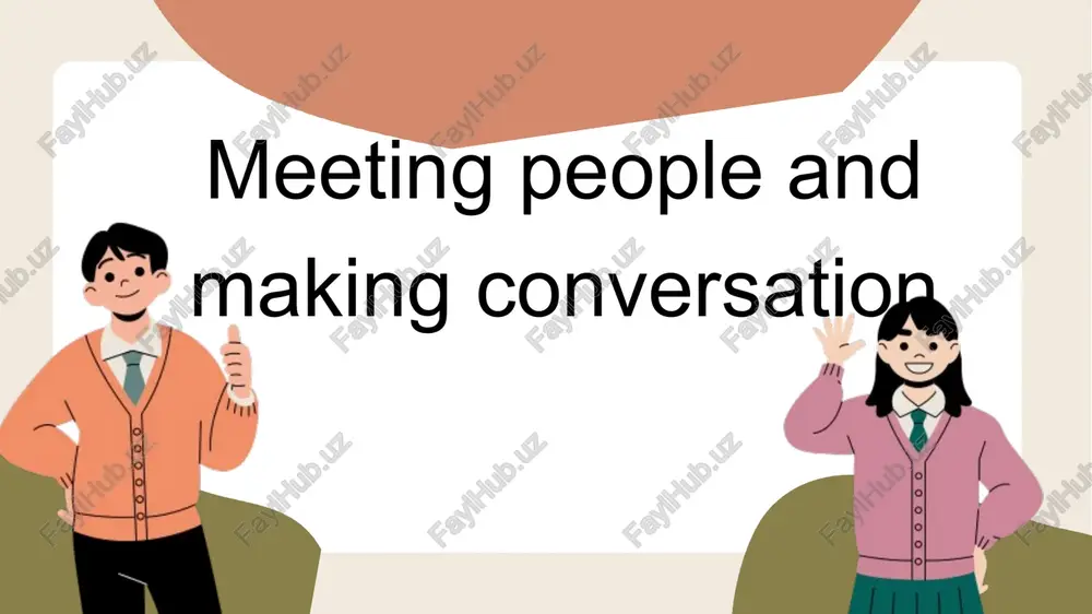 how to start a conversation with anyone — PPTX