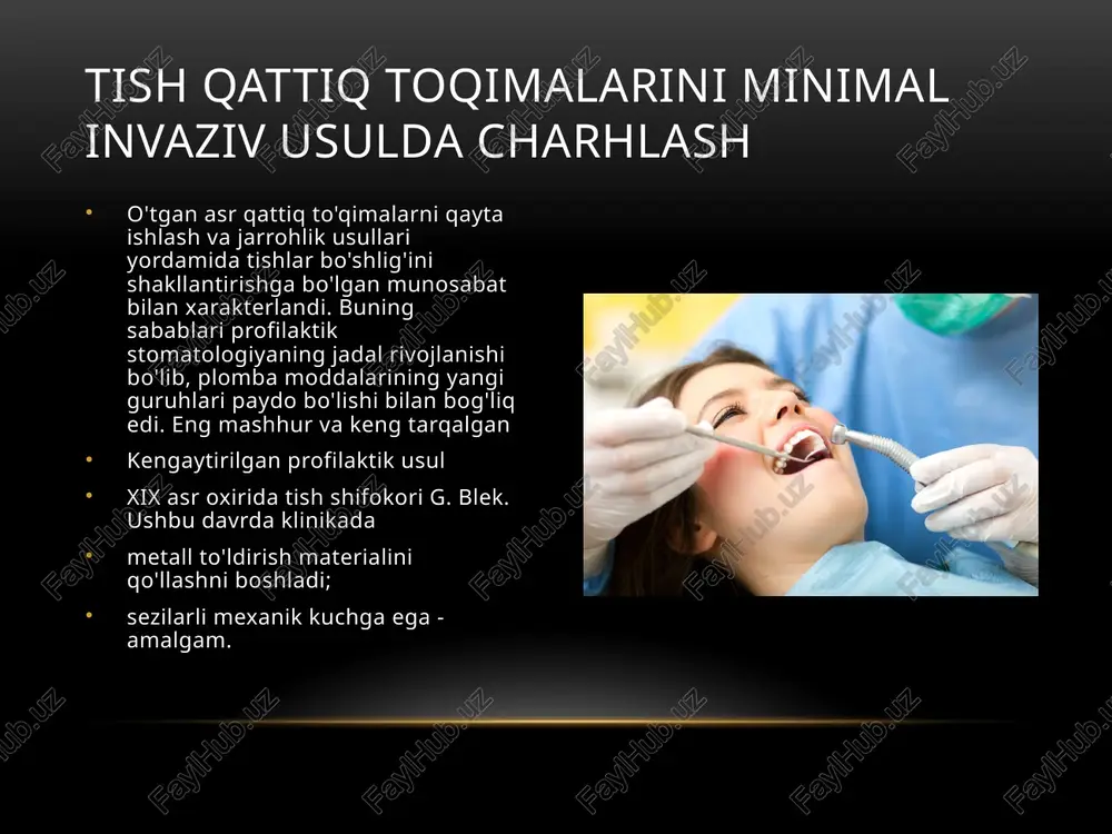 o'tganasrqattiqto'qimalarniqaytaishlash — PPTX