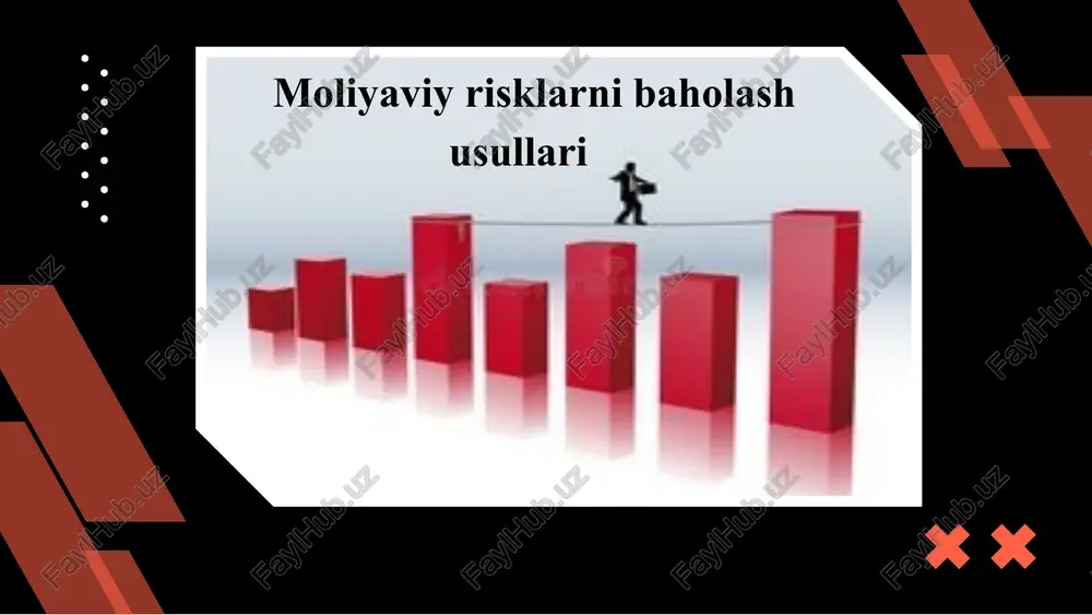 moliyaviy risklarni boshqarish usullari — PPTX