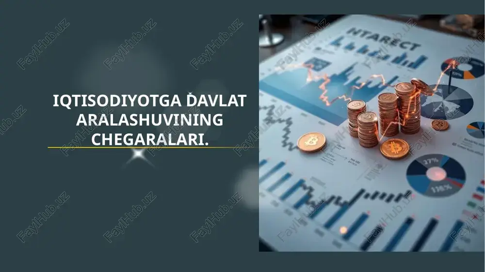 davlat aralashuvining nazariy asoslari va zarurati — PPTX