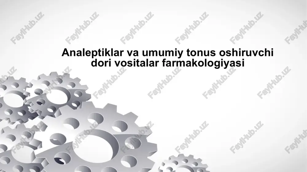 analeptiklar — PPTX
