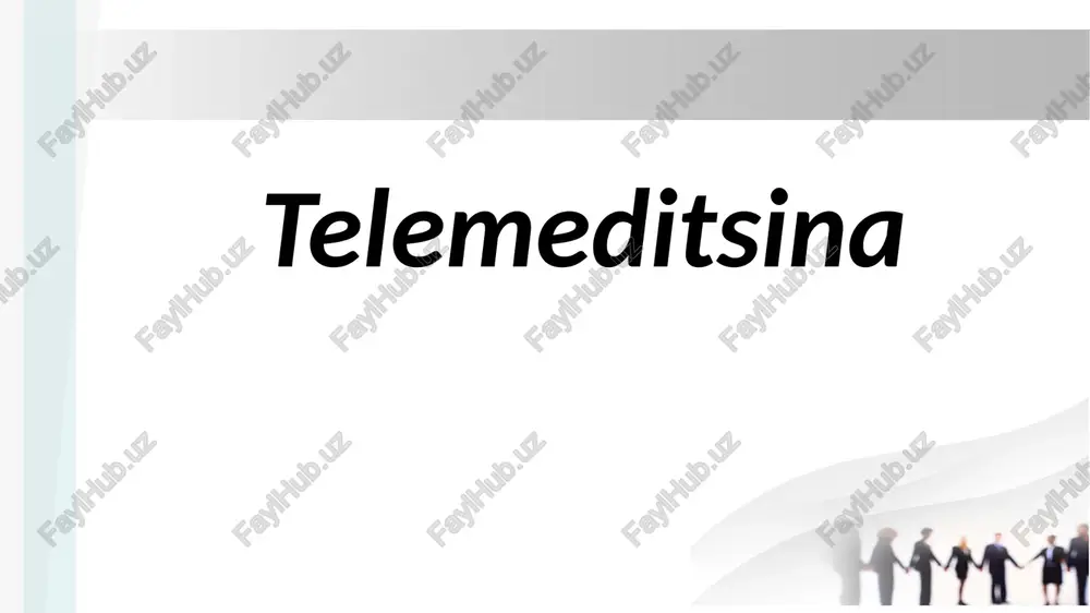 telemeditsina — PPTX