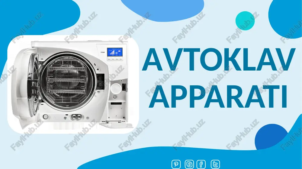 avtoklav apparati — PPTX