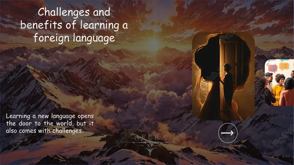 write about challenges and benefits of learning a foreign language. — PPTX