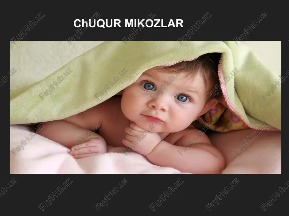 chuqur mikozlar — PPTX