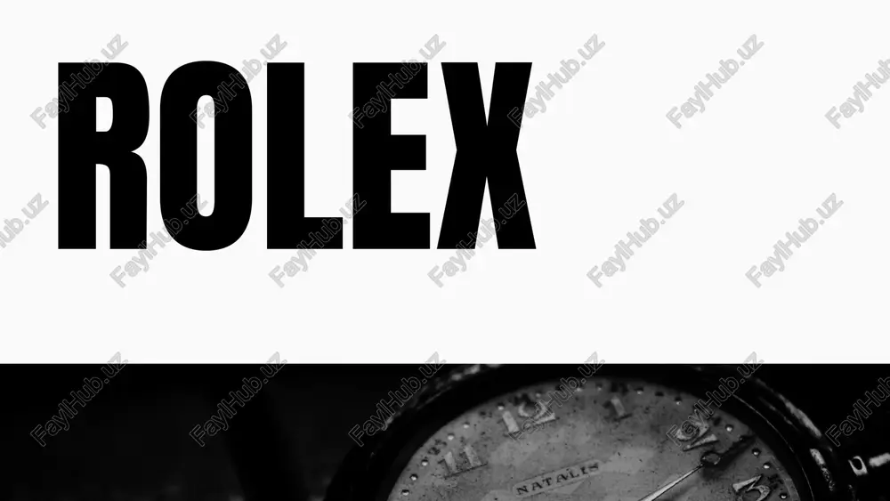rolex — PPTX