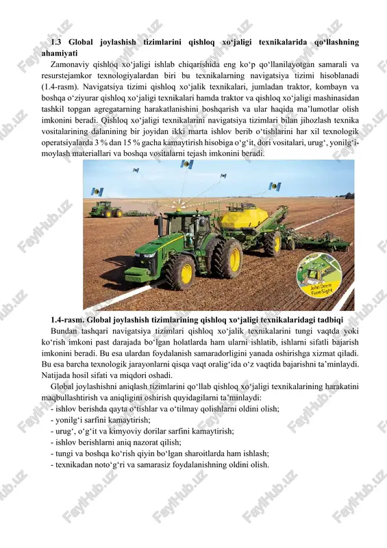 global joylashish tizimlari — DOCX