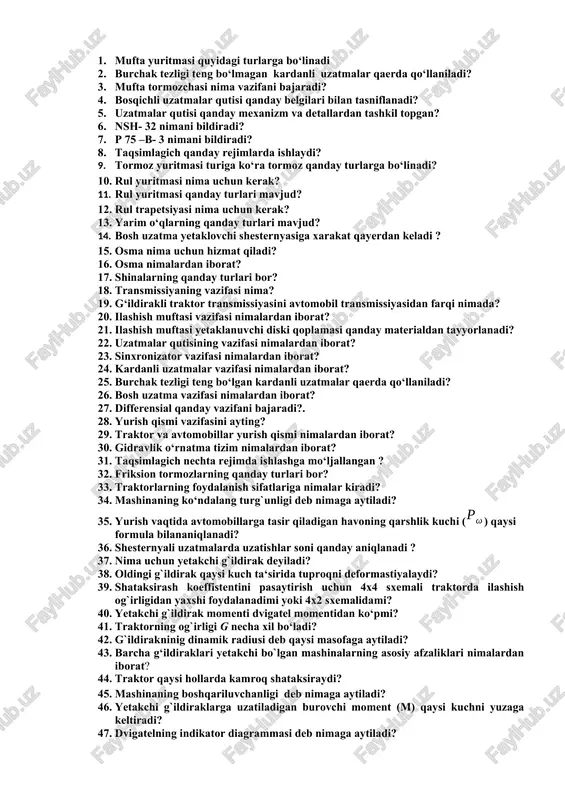 differensialni bajarish — DOCX