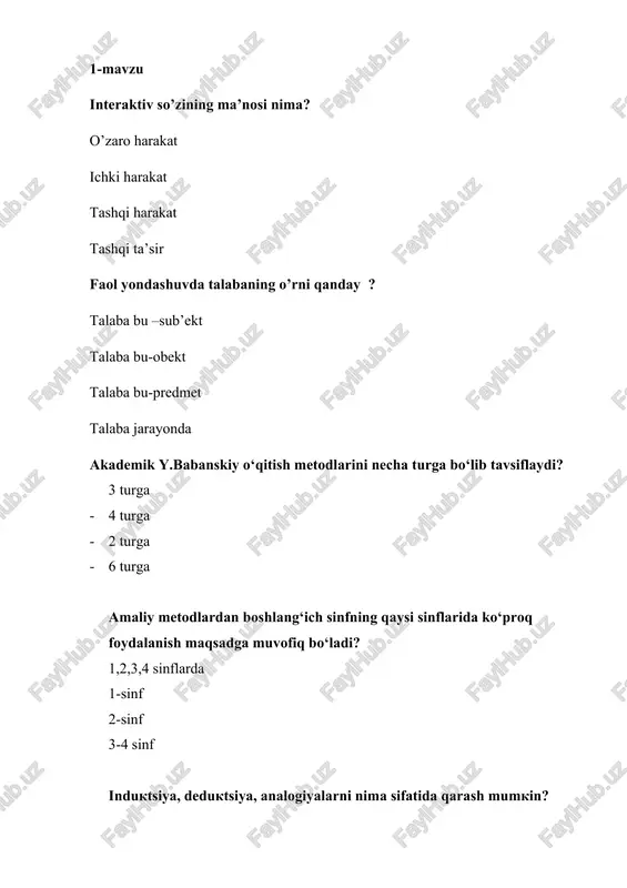 interaktiv so'zining ma'nosi — DOCX