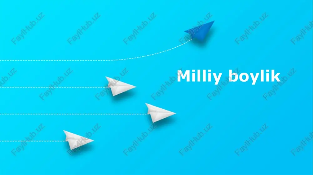 milliyboylik — PPTX