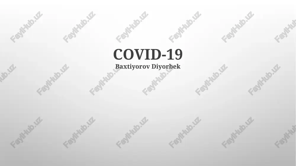 covid-19 — PPTX