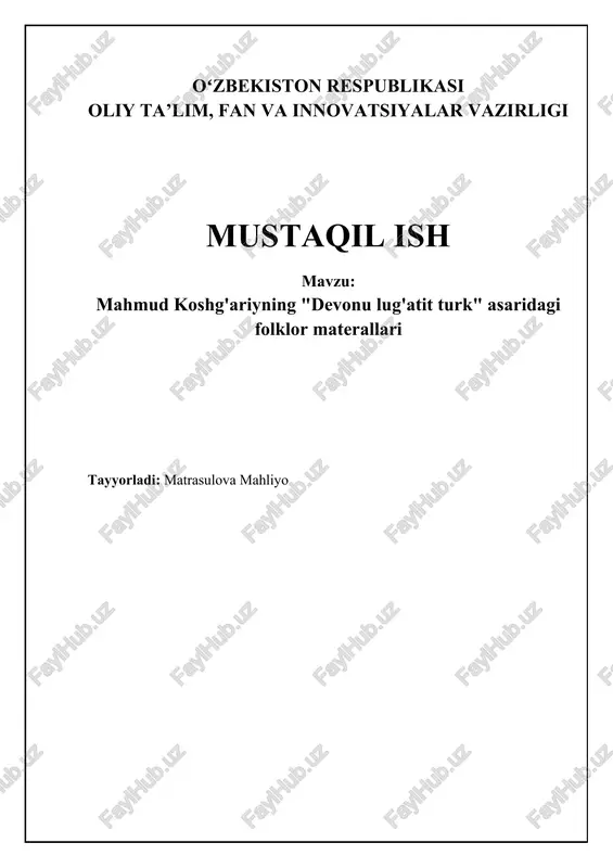 devonu lug'atit turk — DOCX