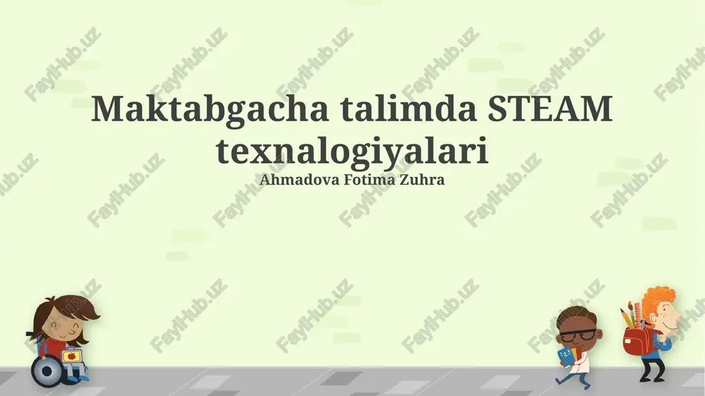 steam texnalogiyalari — PPTX