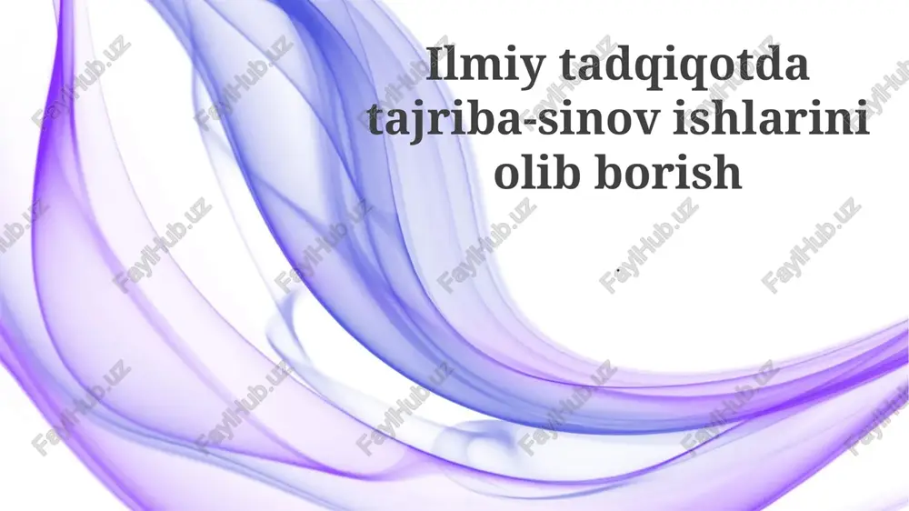 bozor tahlili — PPTX