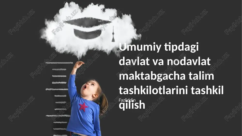 moliyalashtirish modellari va moliyaviy barqarorlik — PPTX