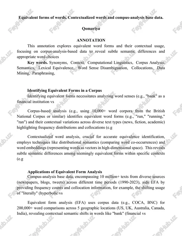 equivalent forms of words — DOCX