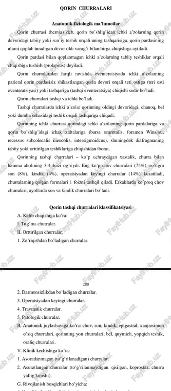 qorin churralari — PDF