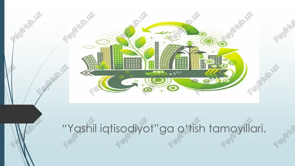 yashil iqtisodiyot — PDF