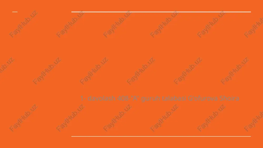 oʻzbekistonda tuberkulyoz boʻyicha epidemiologik vaziyatni baholash — PPTX