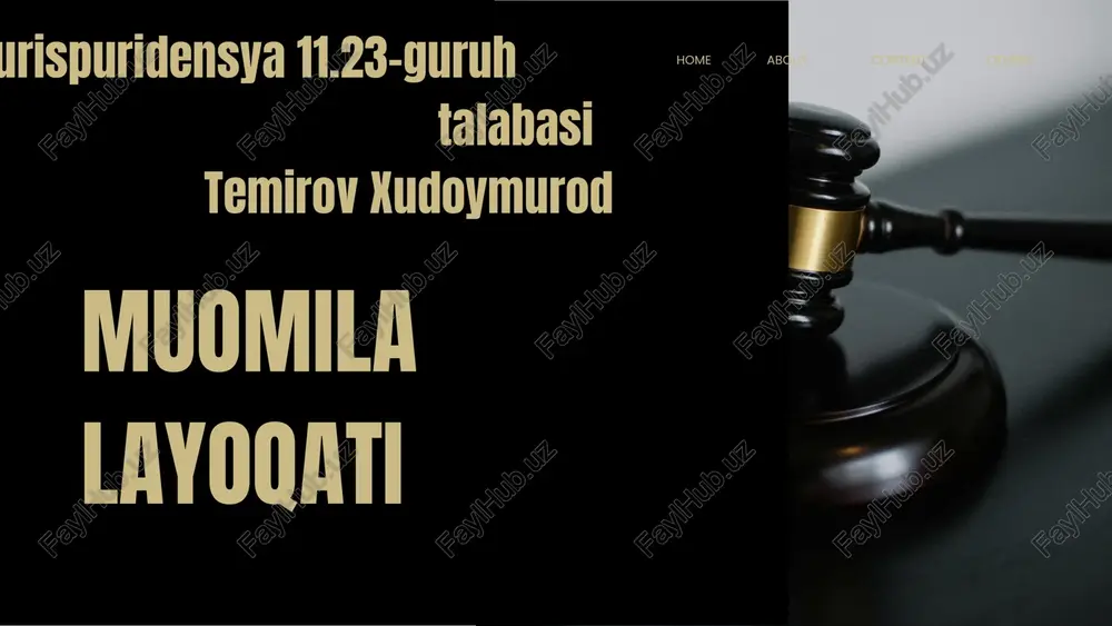 muomila layoqati — PPTX