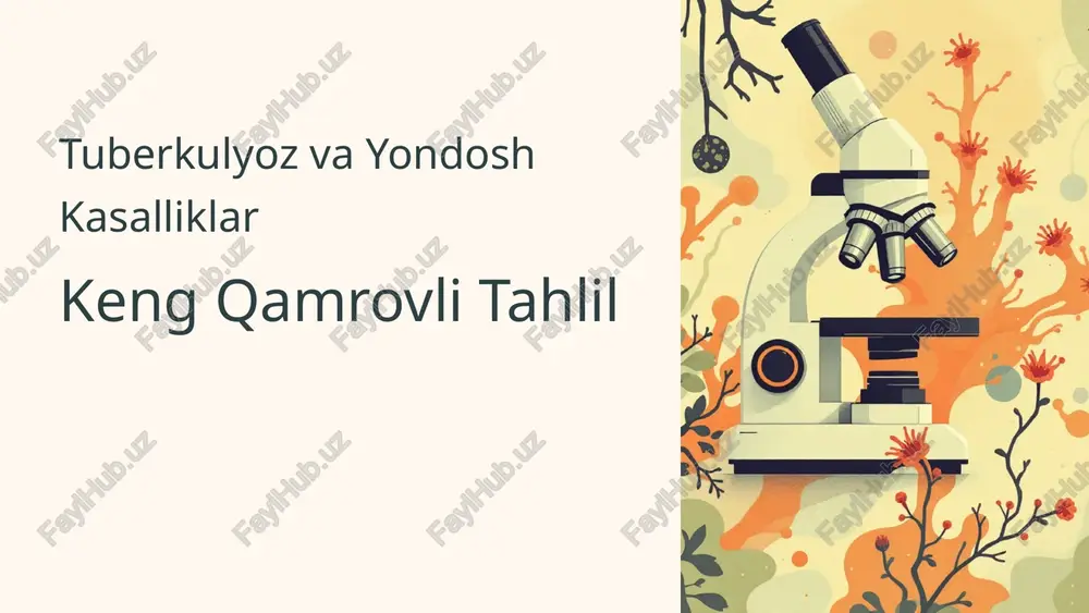 qandli diabet (qd) va tuberkulyoz — PPTX