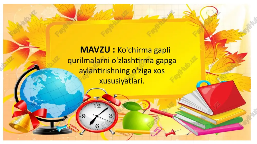 ko'chirmagapli qurilma — PPTX