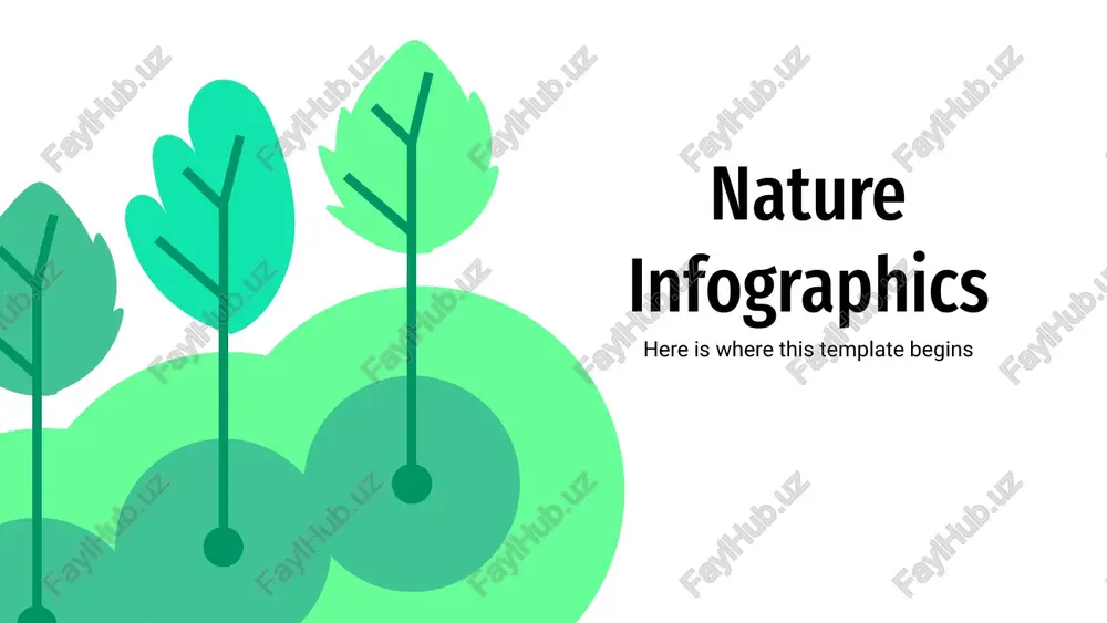 nature infographics — PPTX