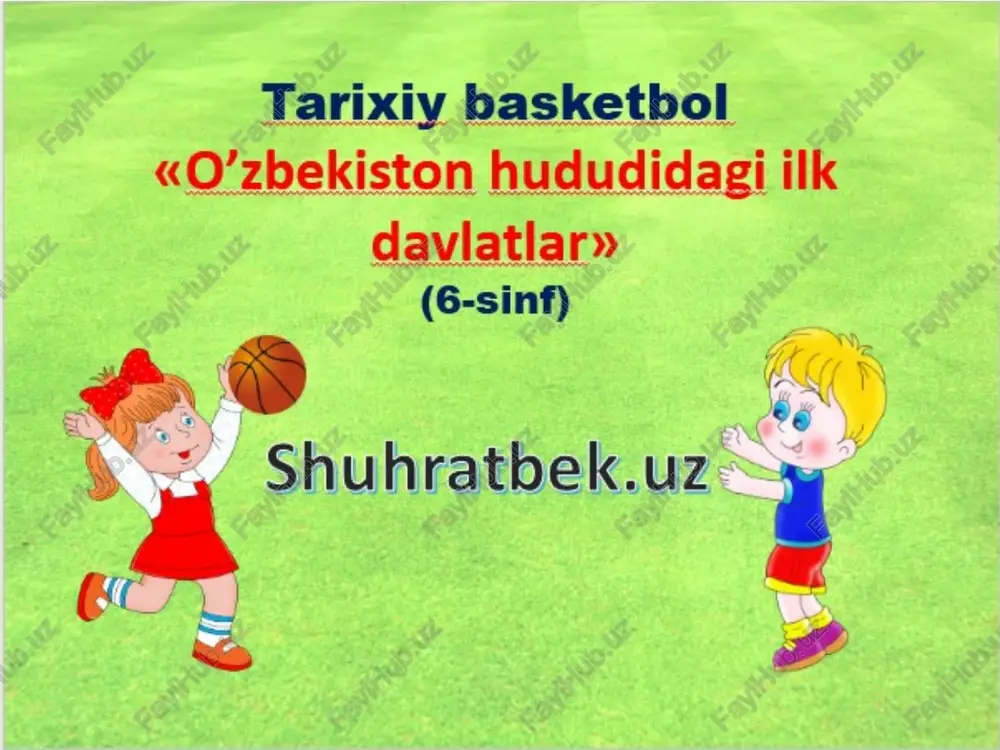 tarixiy basketbol — PPTX