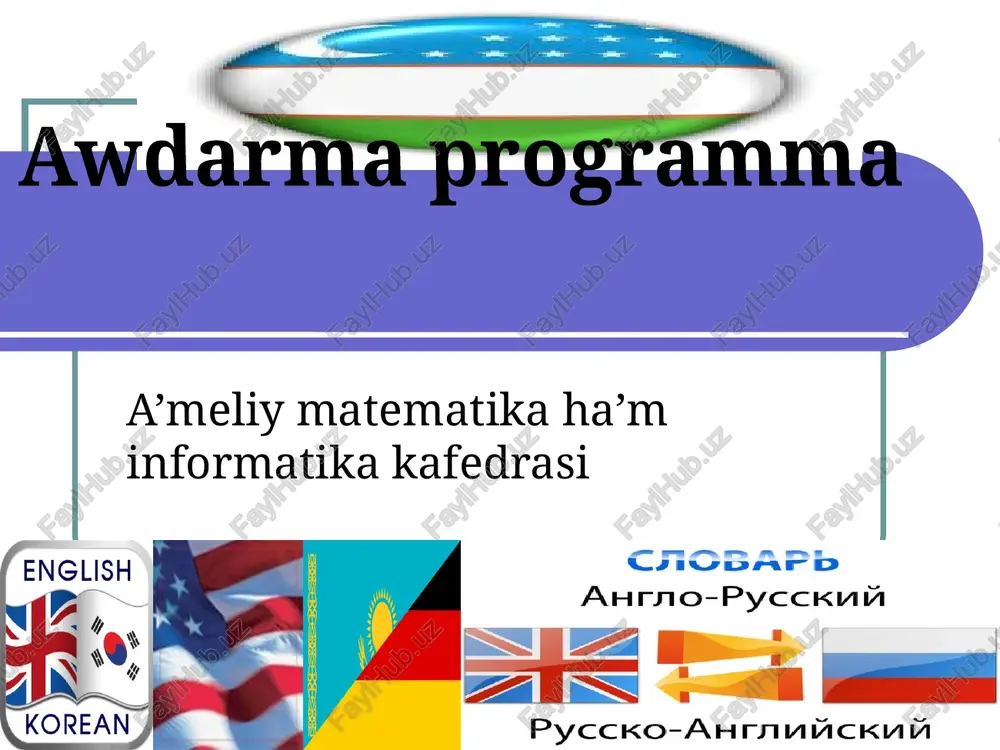 promt dasturi — PPTX