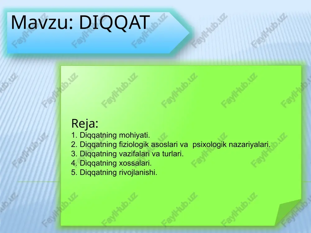 diqqat — PPTX