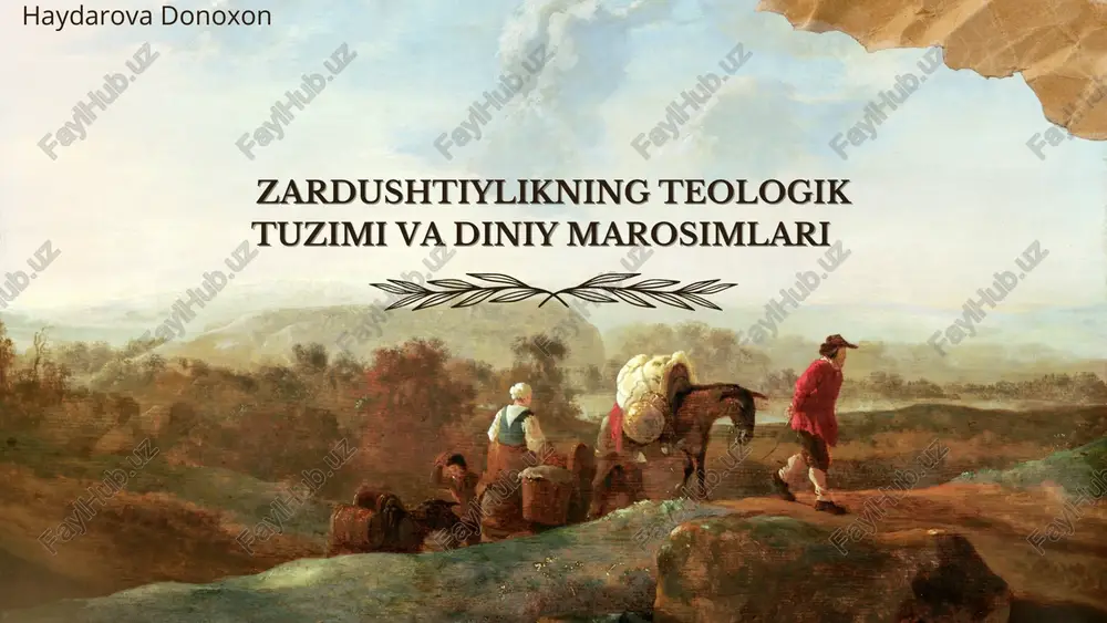zardushtiylikning teologik tuzimi — PDF