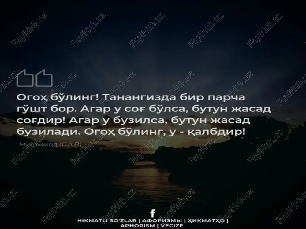 hikmatli so'zlar — PPTX