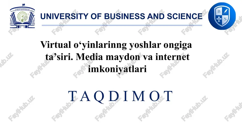 internet vakomr’yutero‘yinlariningraydobo‘lishi — PPTX