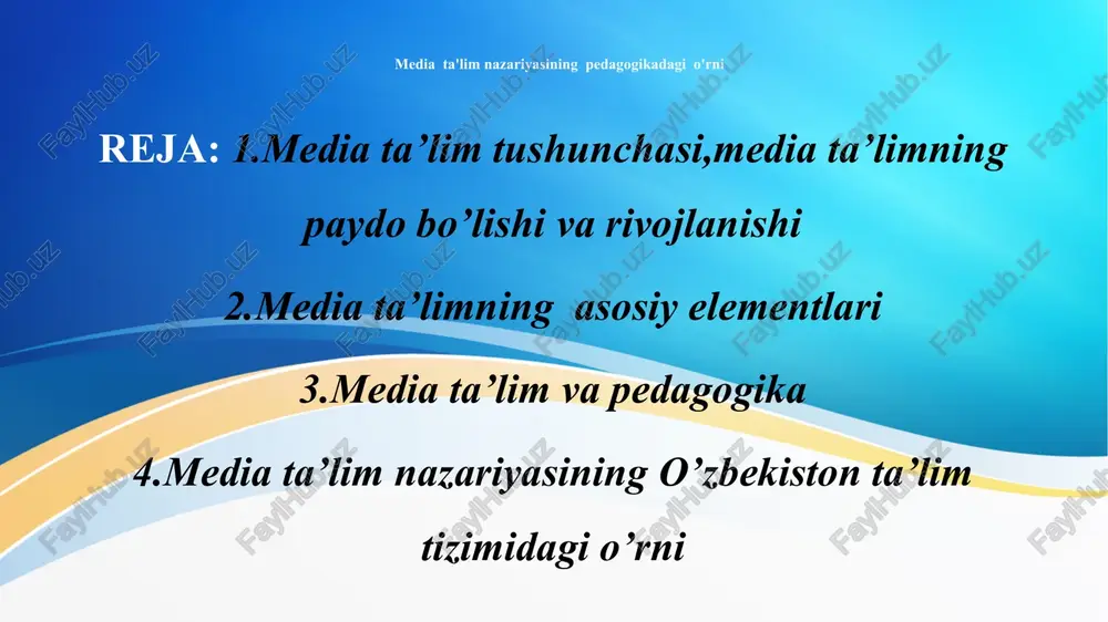 mediata'lim nazariyasi — PPTX
