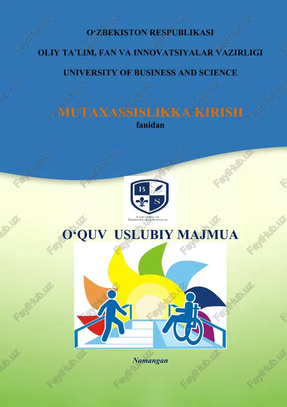 o‘quv uslubiy majmua — DOCX