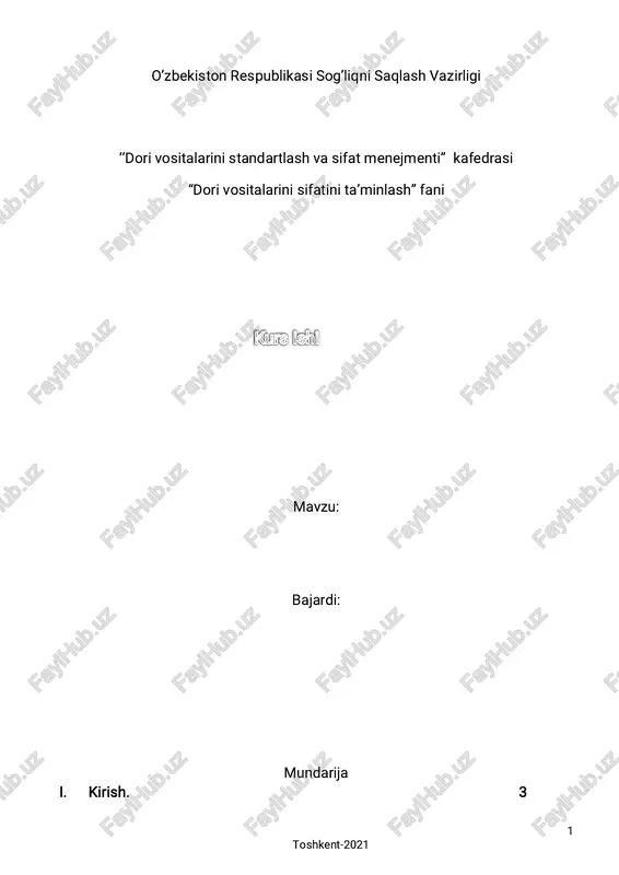 auditning paydo bo’lishi va rivojlanishi — PDF