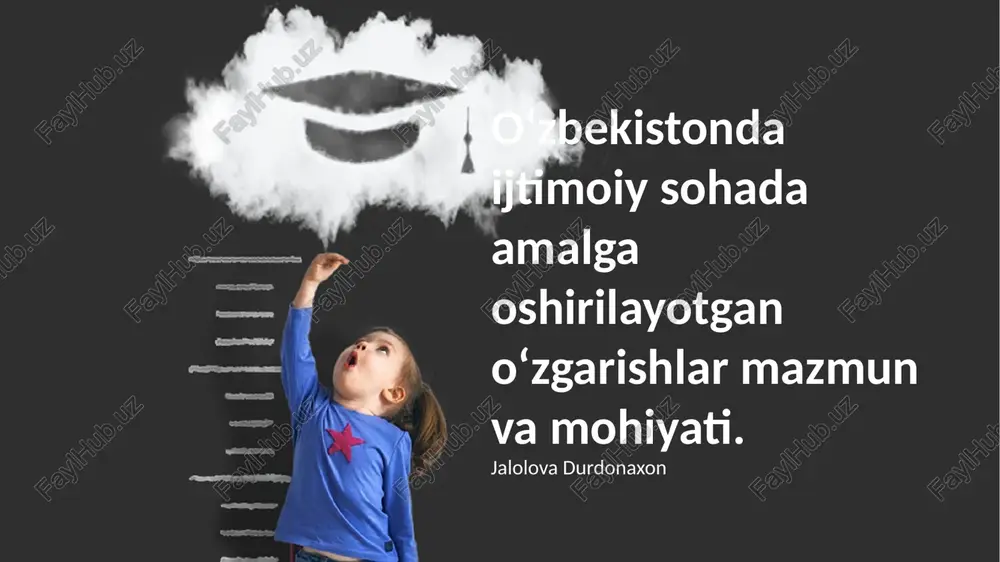 iqtisodiy islohotlar va siyosiy modernizatsiya — PPTX