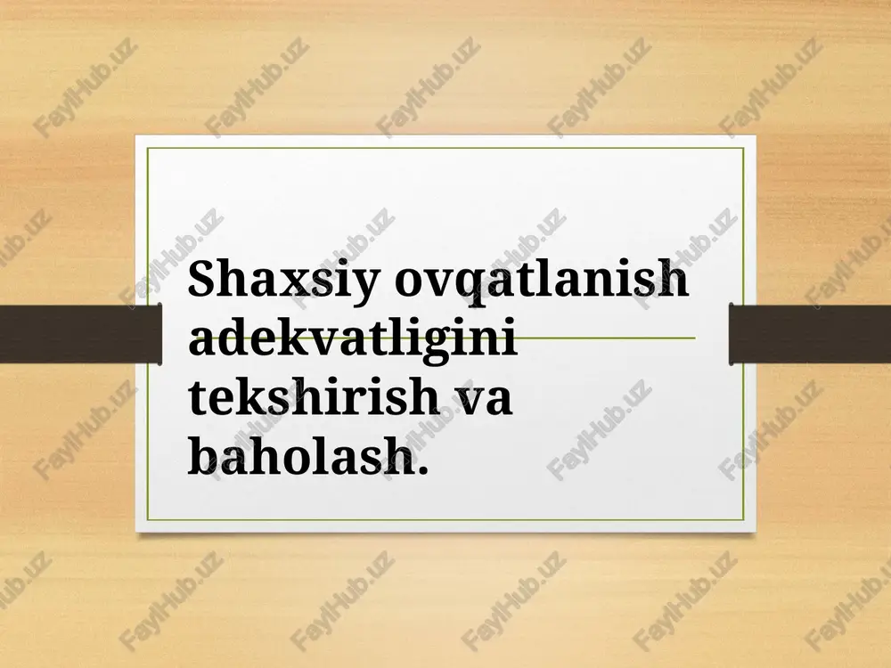ovkatlanish — PPTX
