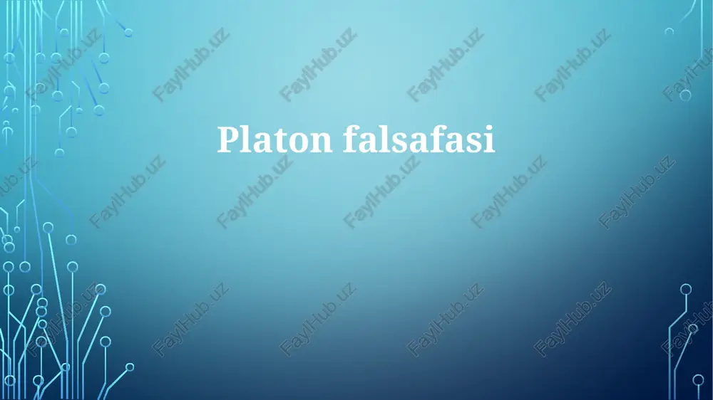platonfalsafasi — PPTX