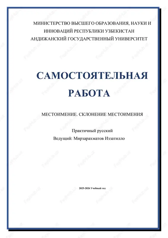 mestoimenie. sklonenie mestoimeniya — DOCX