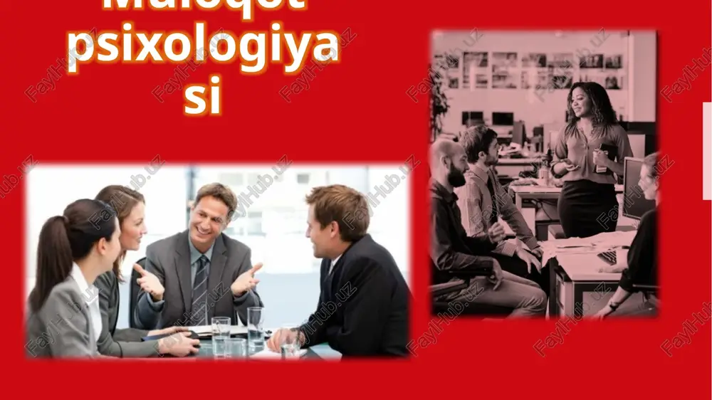 muloqotpsixologiyasi — PPTX