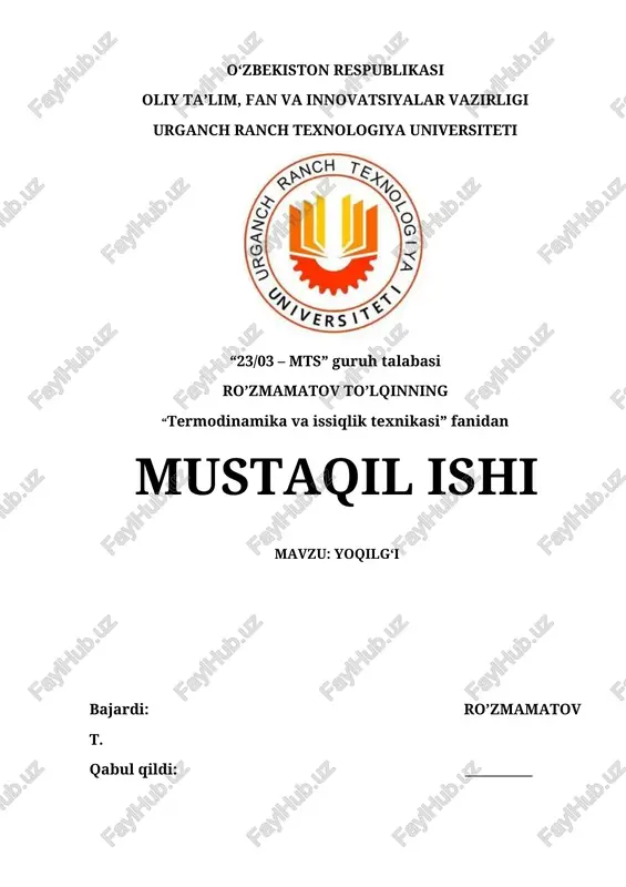 yoqilg‘i — DOCX